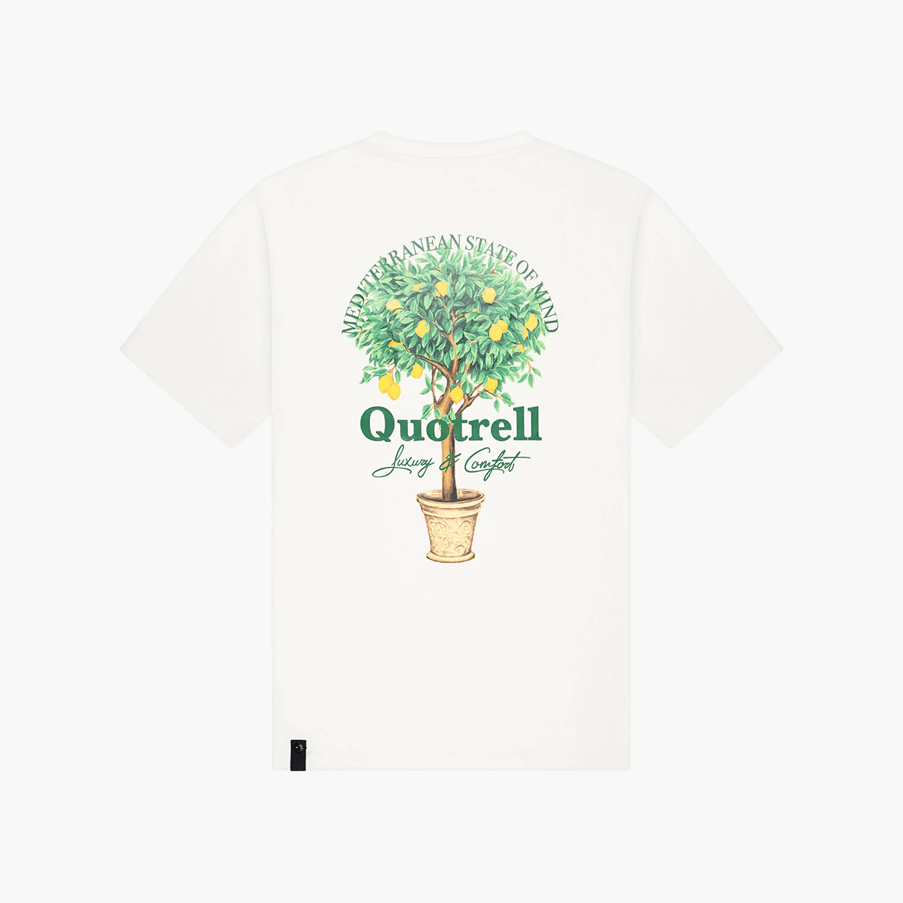 LIMONE TEE | OFF WHITE/GREEN