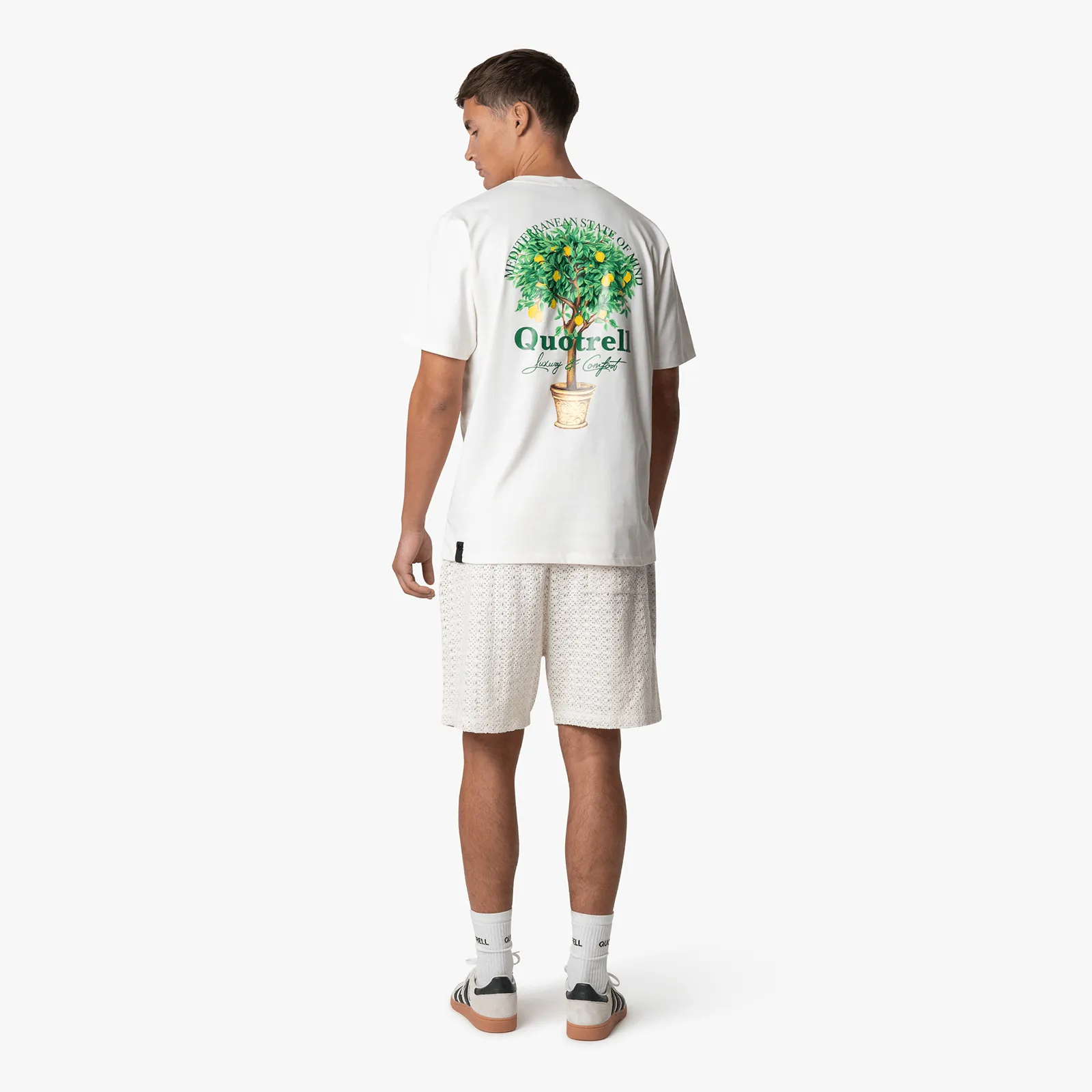 LIMONE TEE | OFF WHITE/GREEN