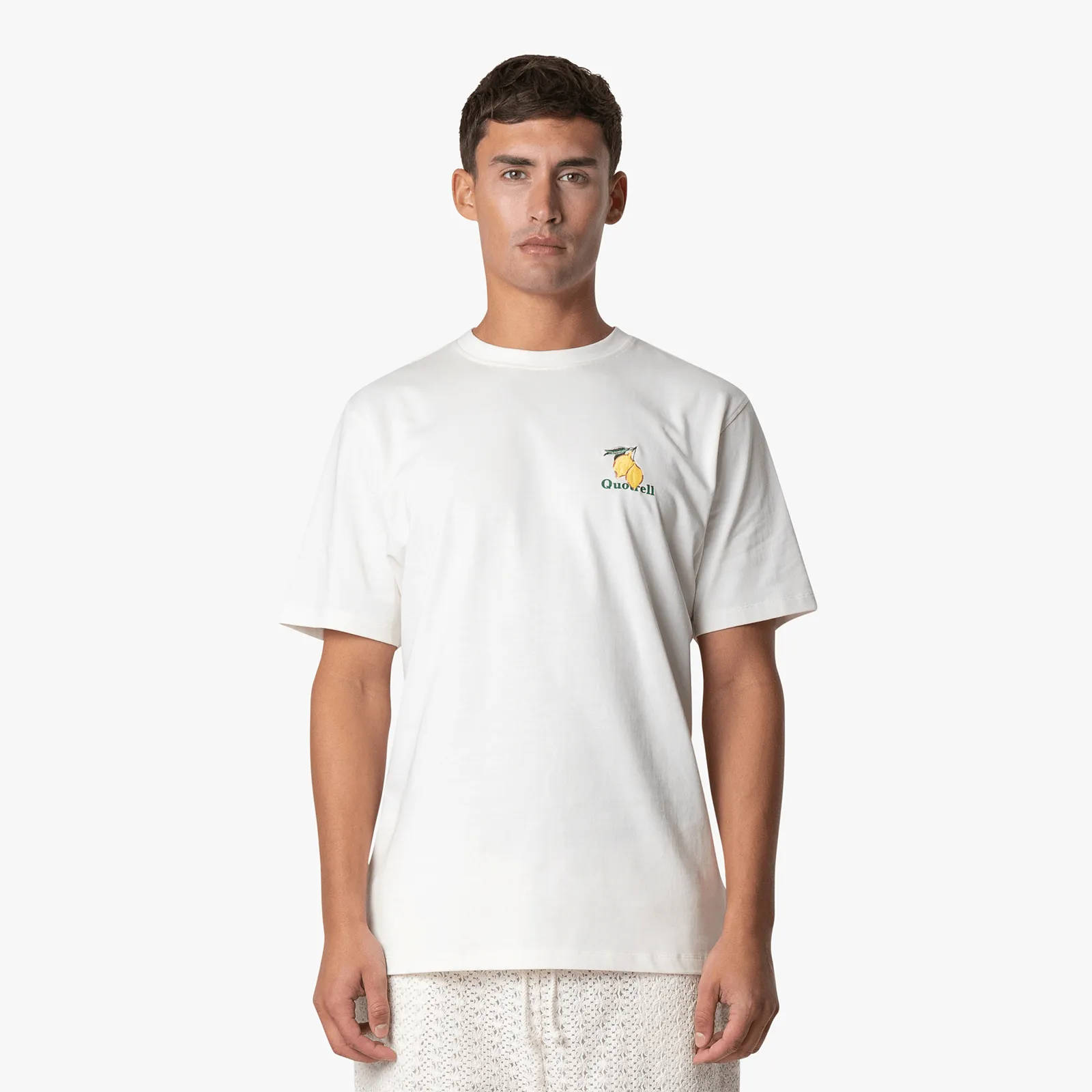 LIMONE TEE | OFF WHITE/GREEN