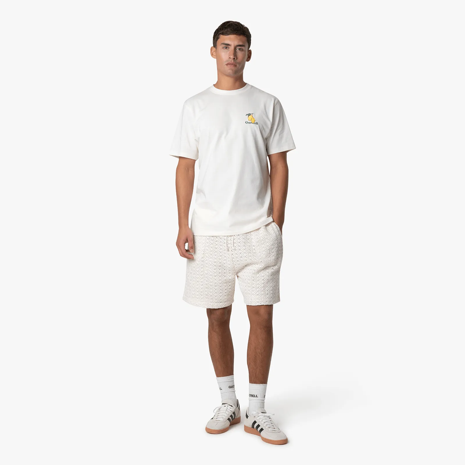LIMONE TEE | OFF WHITE/GREEN
