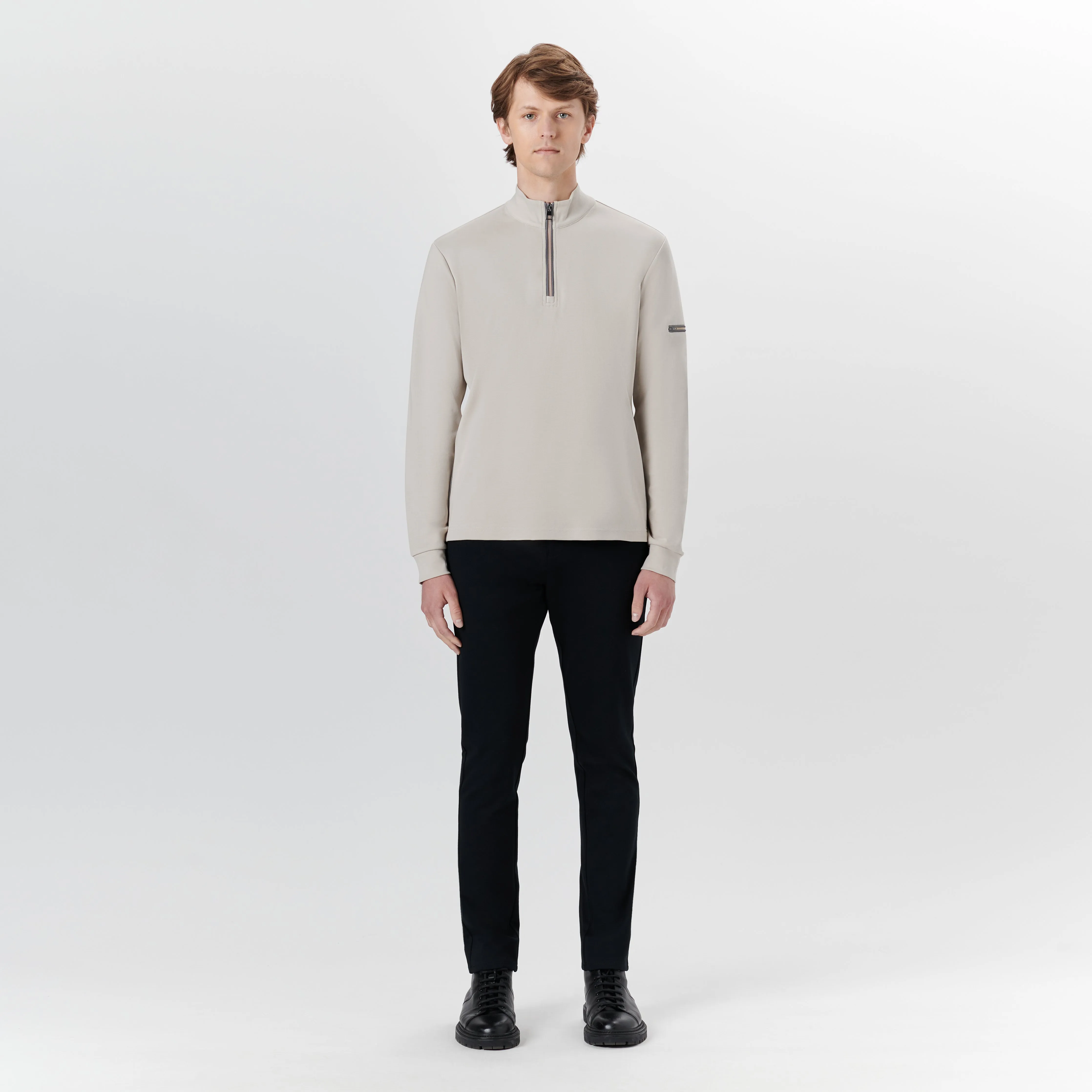 Long Sleeve Quarter Zip Pullover