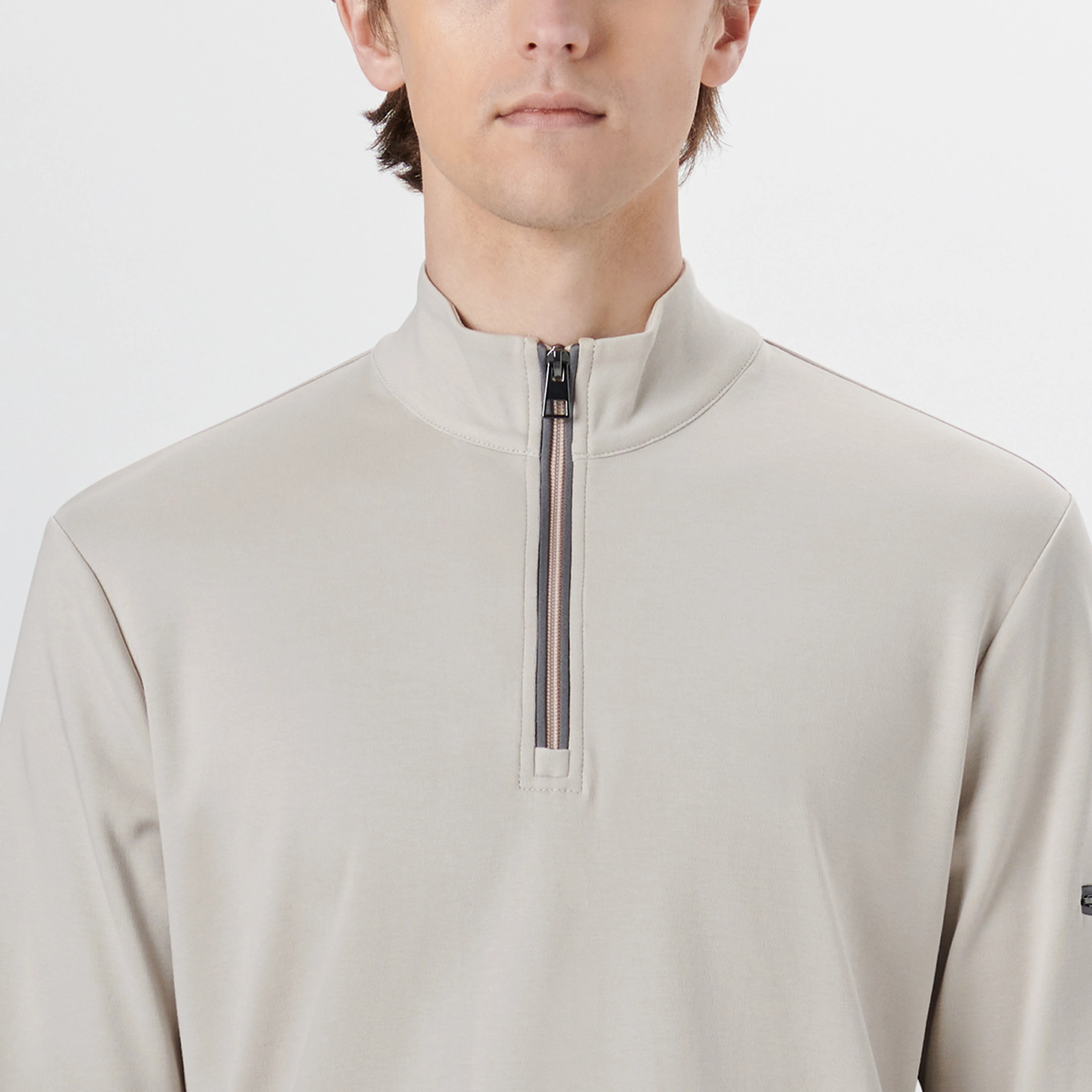 Long Sleeve Quarter Zip Pullover