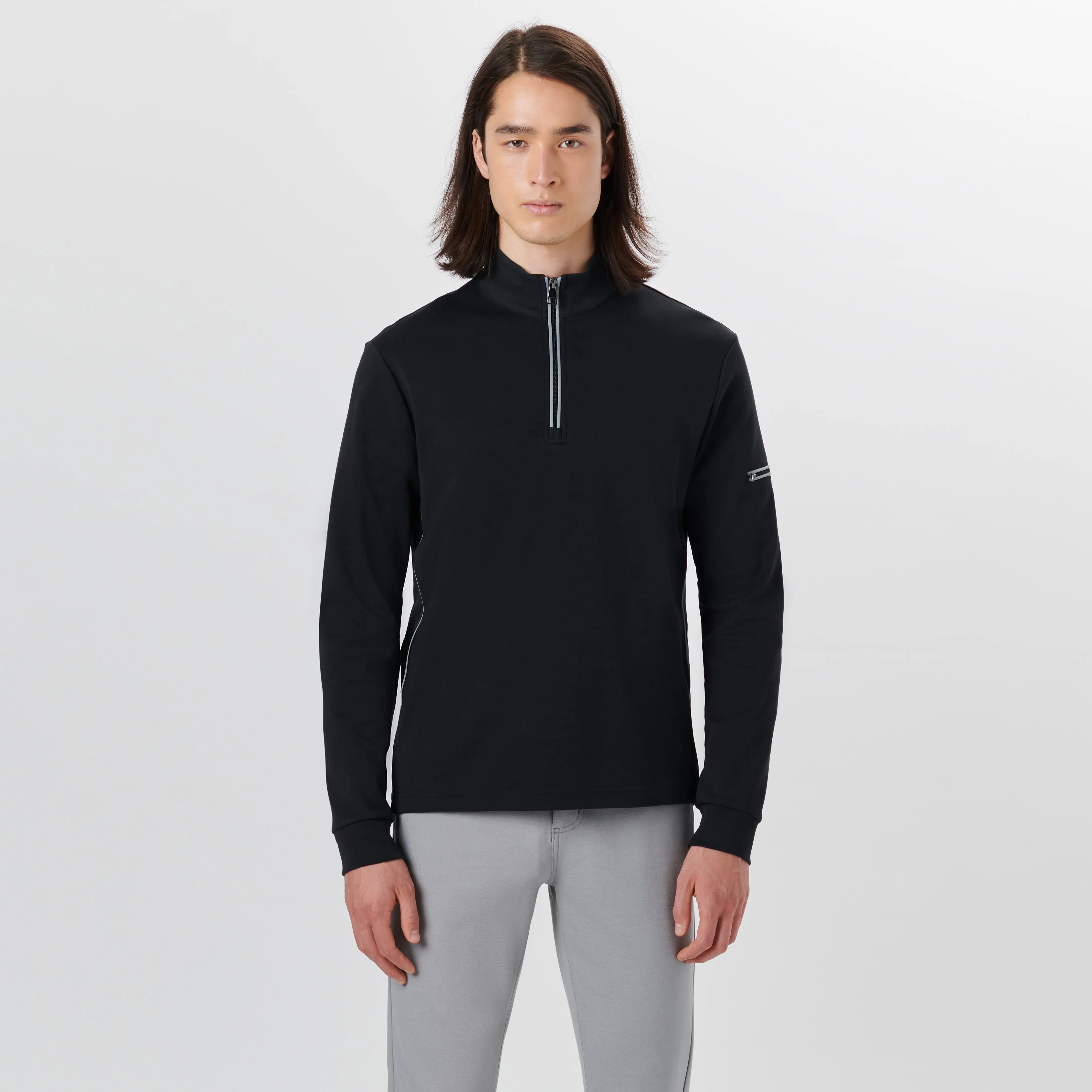 Long Sleeve Quarter Zip Pullover