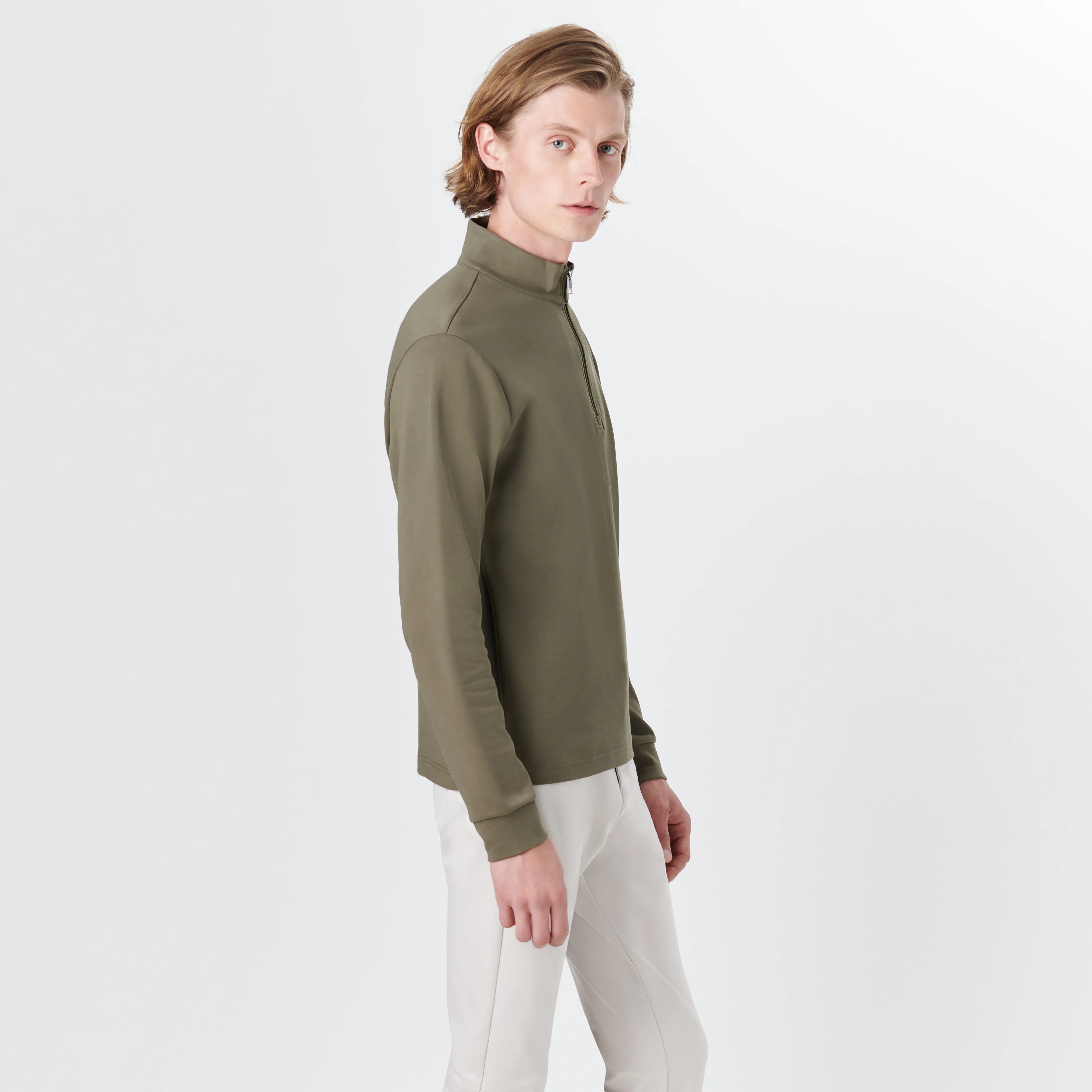 Long Sleeve Quarter Zip Pullover
