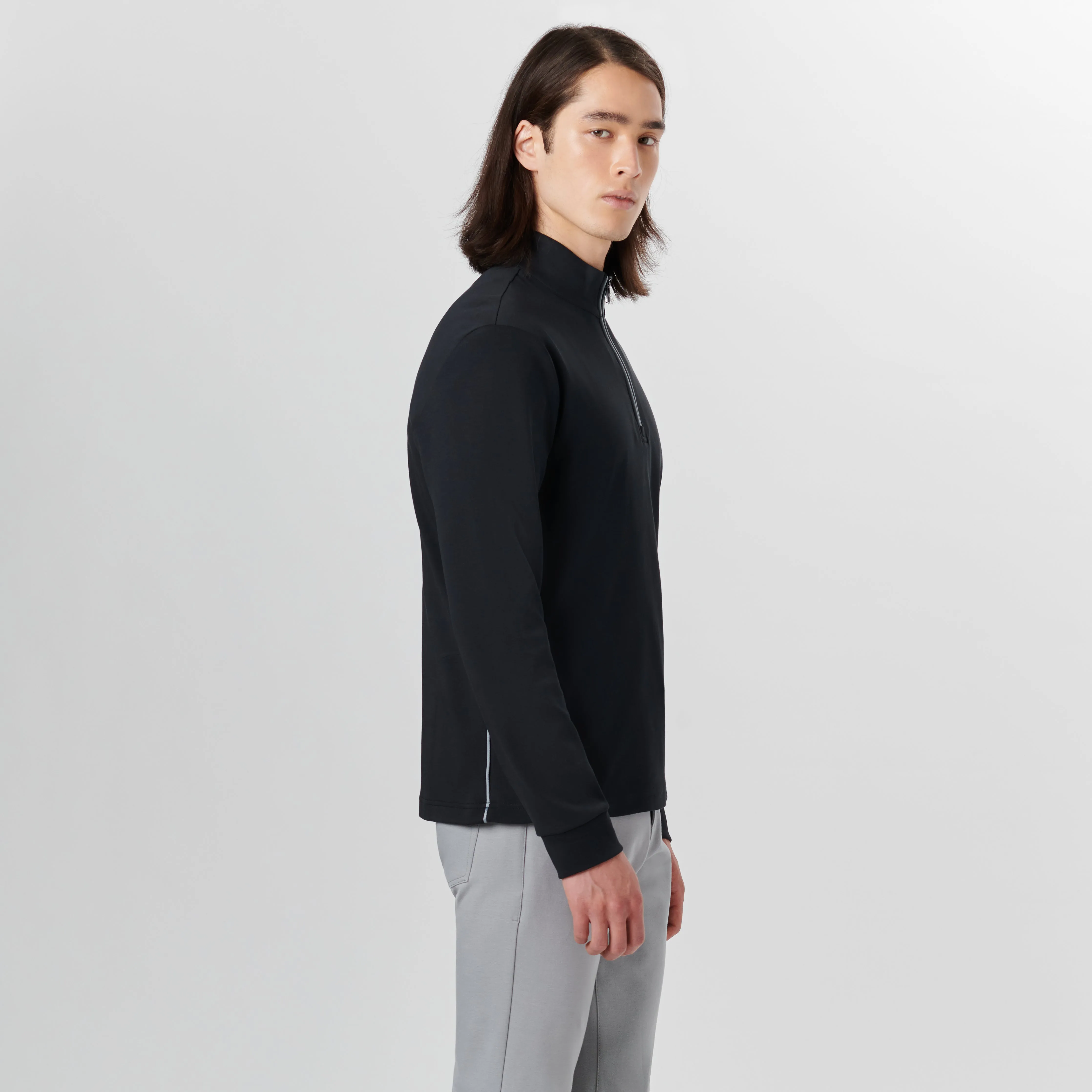 Long Sleeve Quarter Zip Pullover