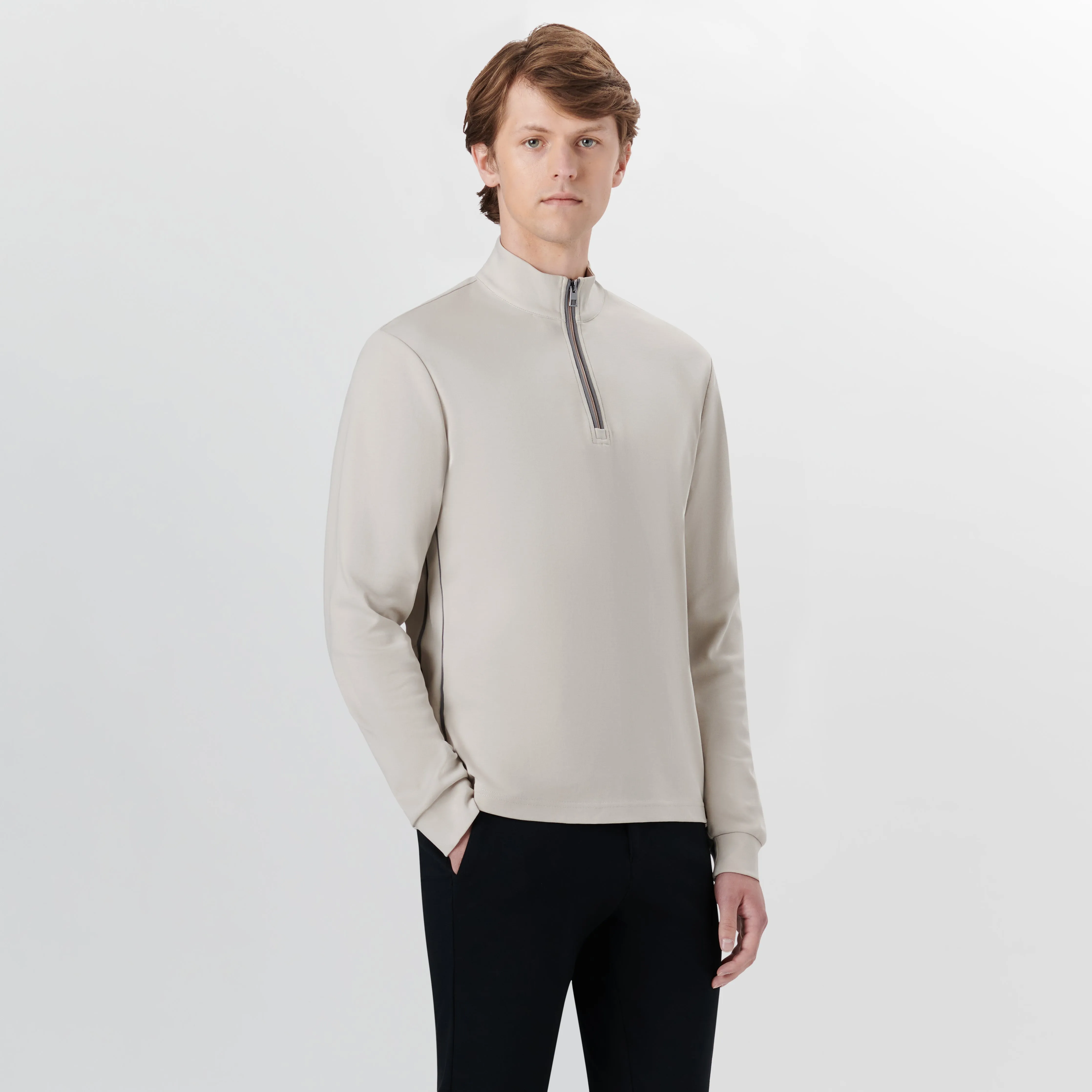 Long Sleeve Quarter Zip Pullover