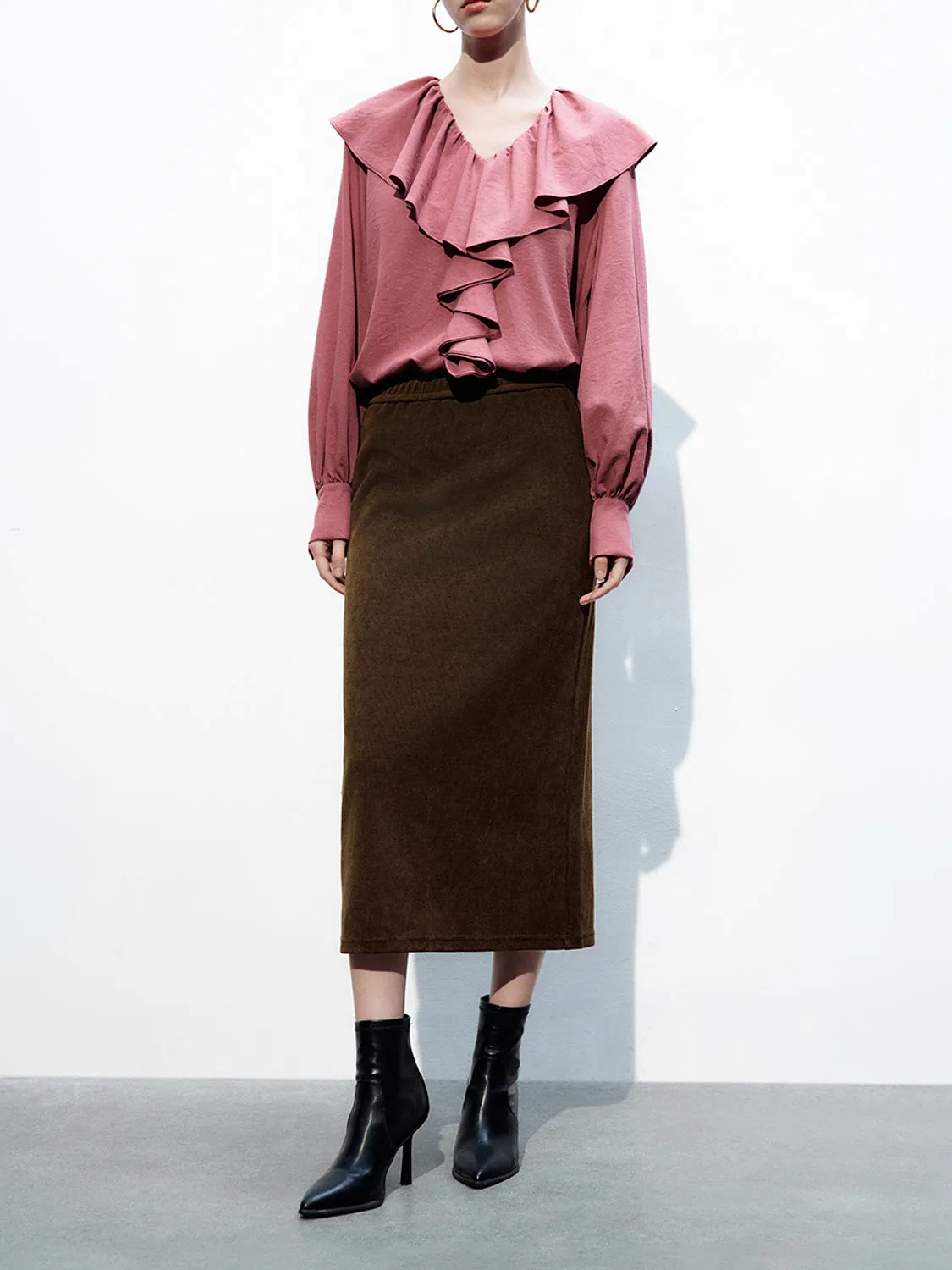 Long Straight Skirts