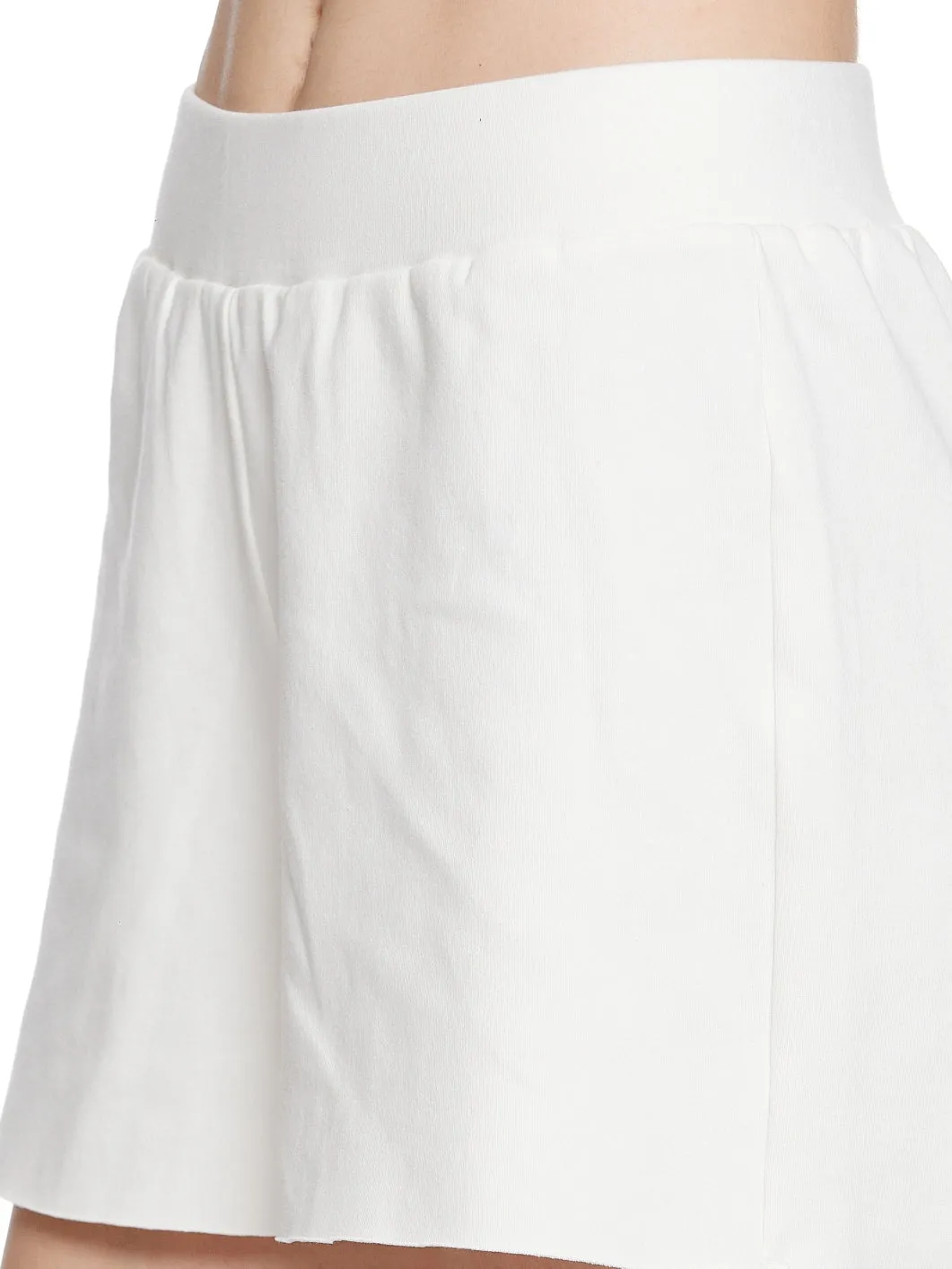 Lunya Pima Shorts (Off White)