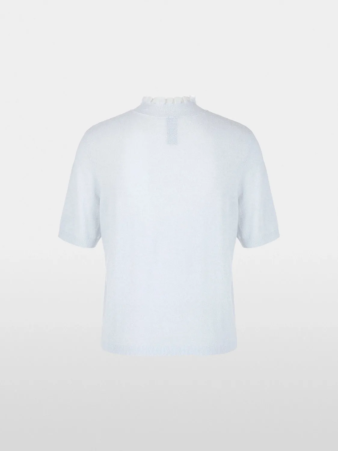 Marc Cain Short-sleeve pullover in glitter elegance YG 41.02 M53 - Pre-Order May Delivery