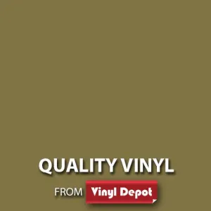 Matt Metallic Gold Signmaking Vinyl (610mm, Self-Adhesive, Avery)