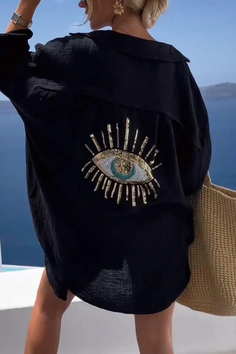 Mette® | Sequin Beaded Casual Shirt Almost Sold Out
