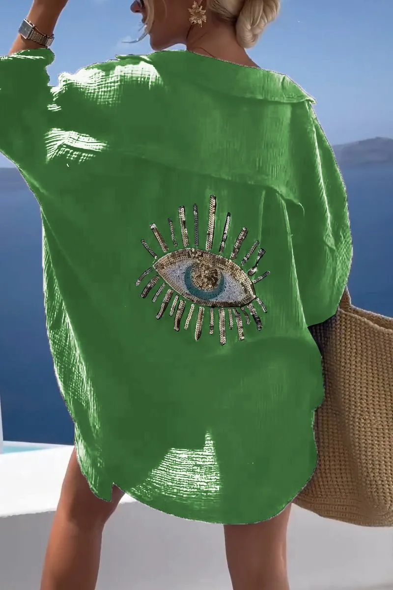 Mette® | Sequin Beaded Casual Shirt Almost Sold Out