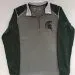 Michigan State Spartans Antigua Gray 1/4 Zip Sweatshirt