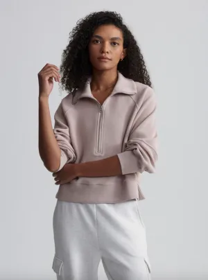Milano Half Zip-Mauve