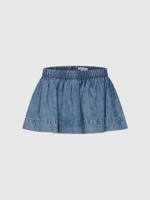 Mini Denim Skirts