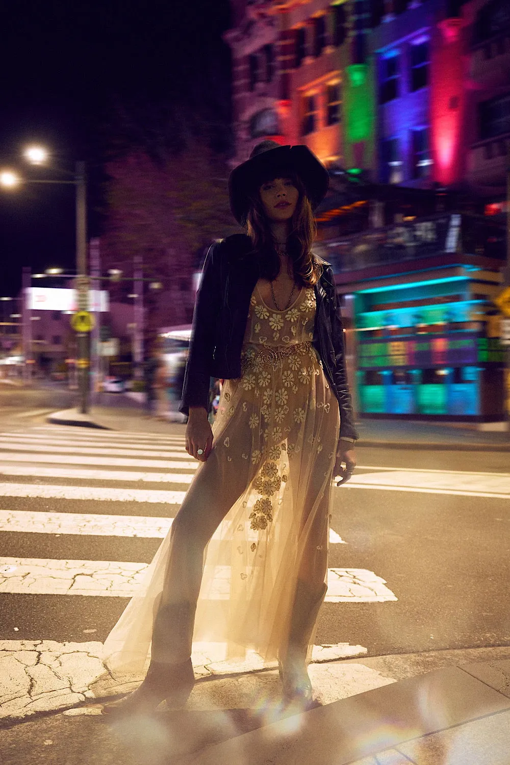 More Than This Tulle, Embroidered   Beaded Maxi Dress