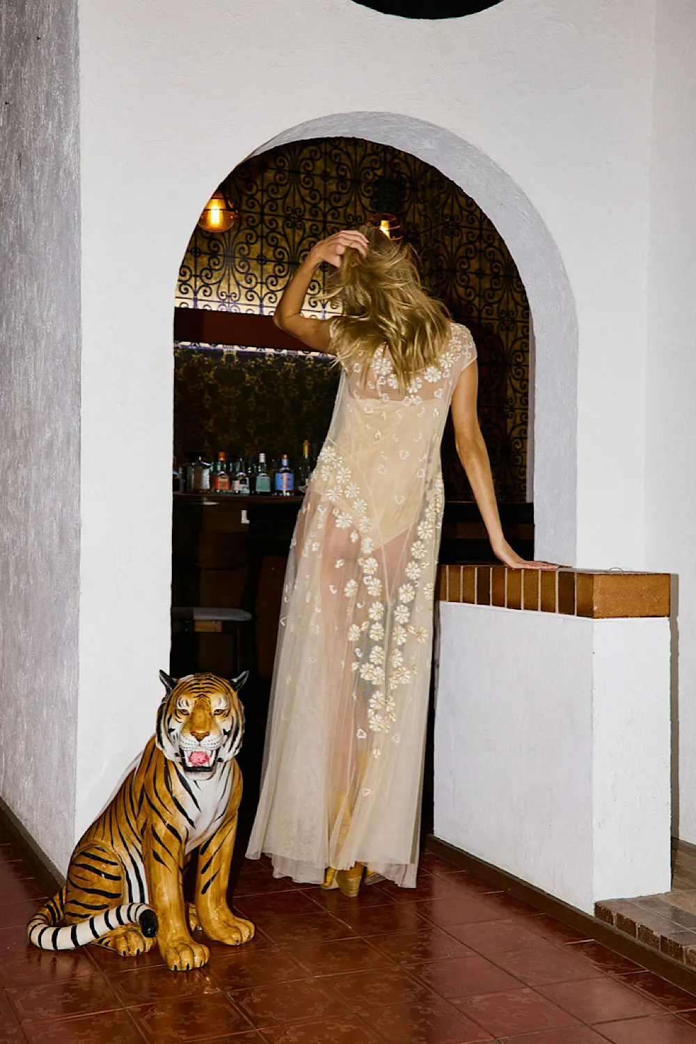 More Than This Tulle, Embroidered   Beaded Maxi Dress