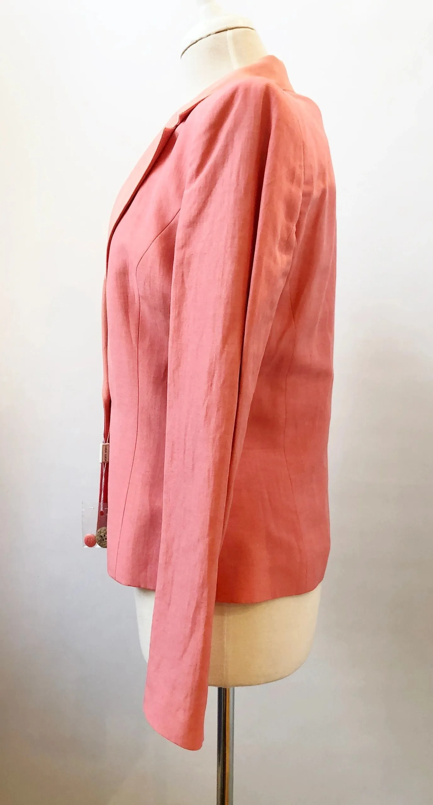 NEW Luca Luca Linen Skirt Suit Size 44 It (8 Us)