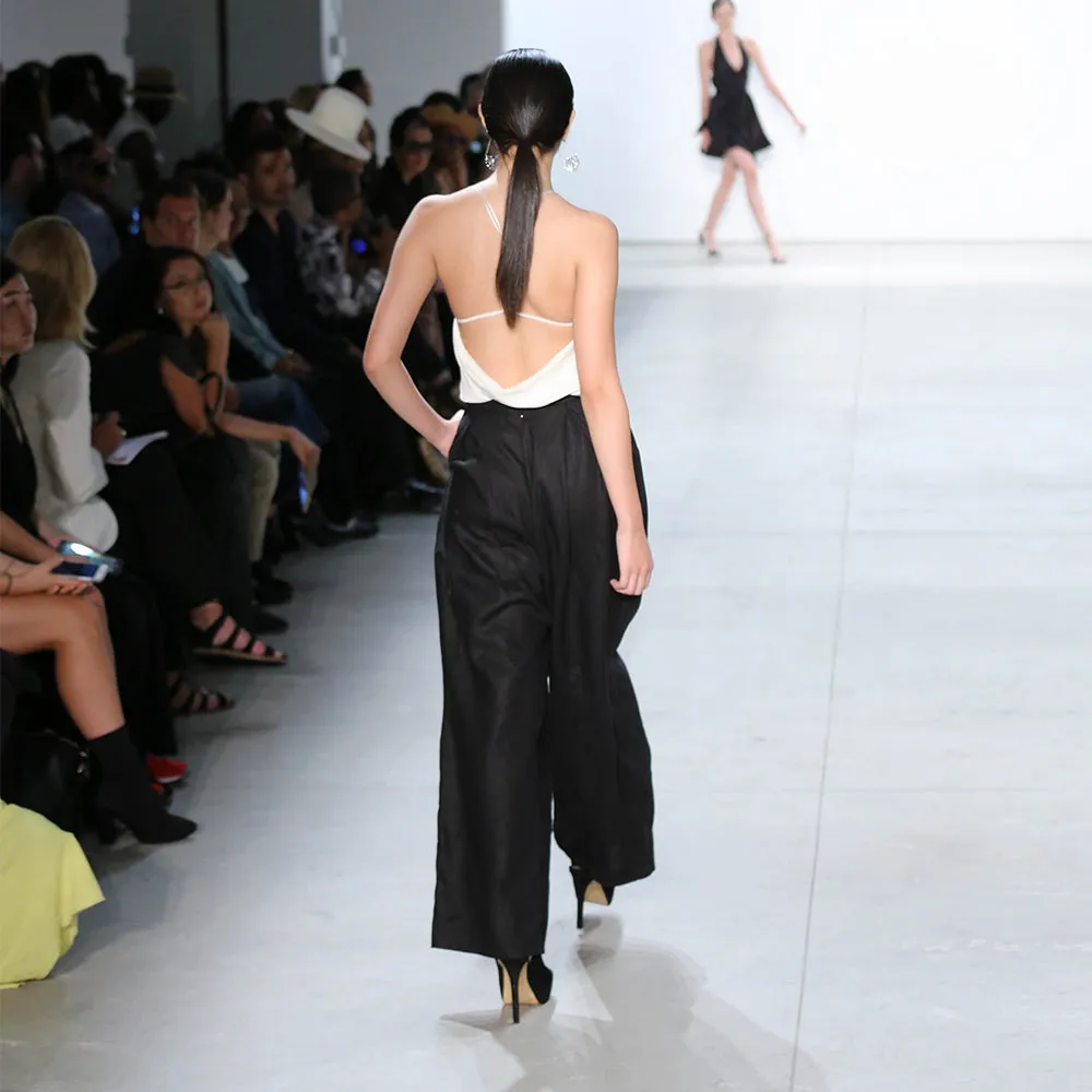 Off White Draped Camisole