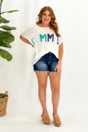 Off White Summer Sweater