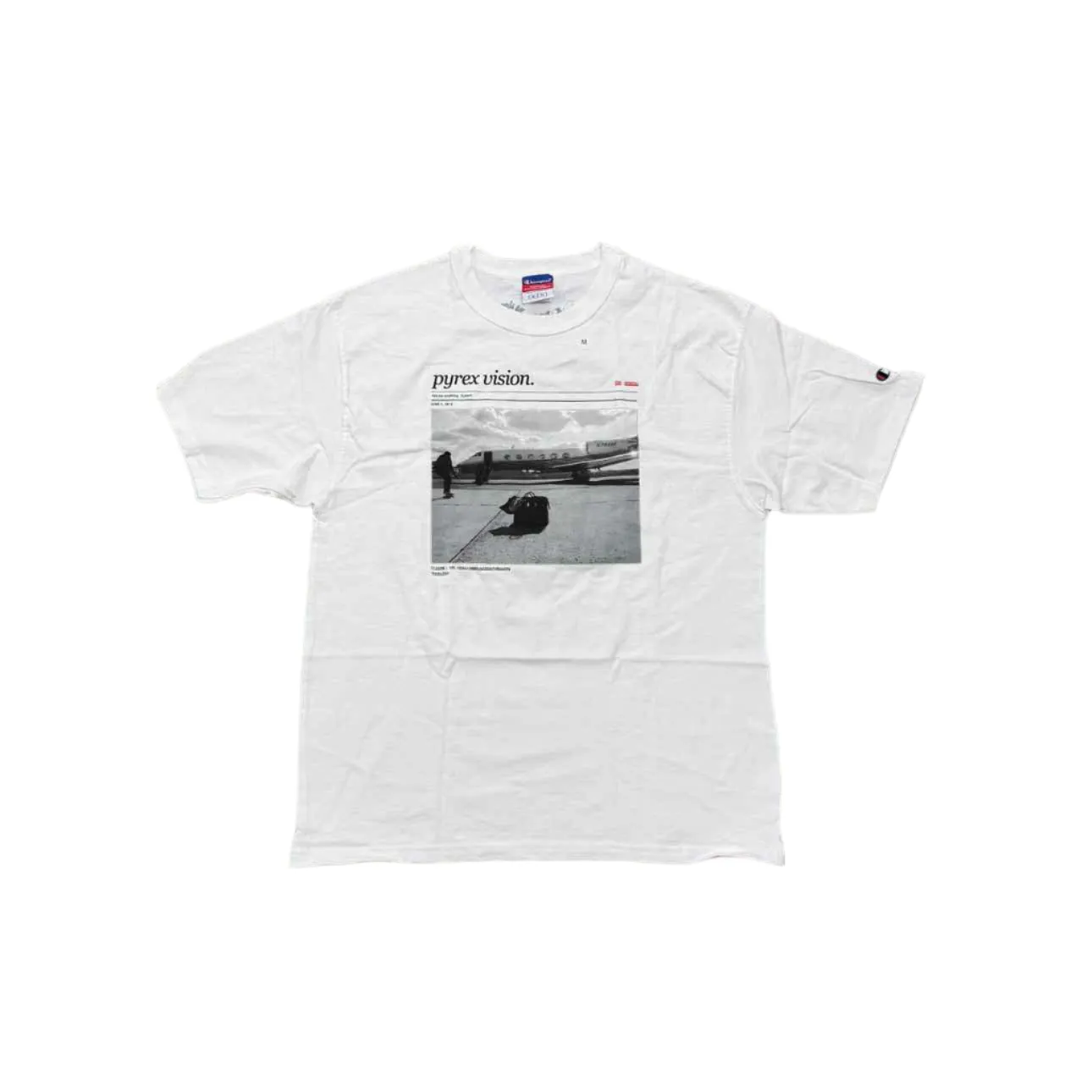 OFF-WHITE T-Shirt "VISION" White New Size M