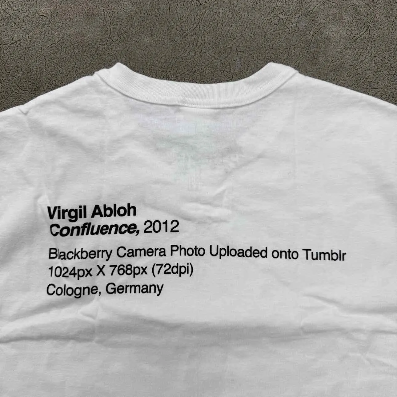 OFF-WHITE T-Shirt "VISION" White New Size M