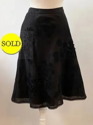 Oilily Embroidered Skirt Size M