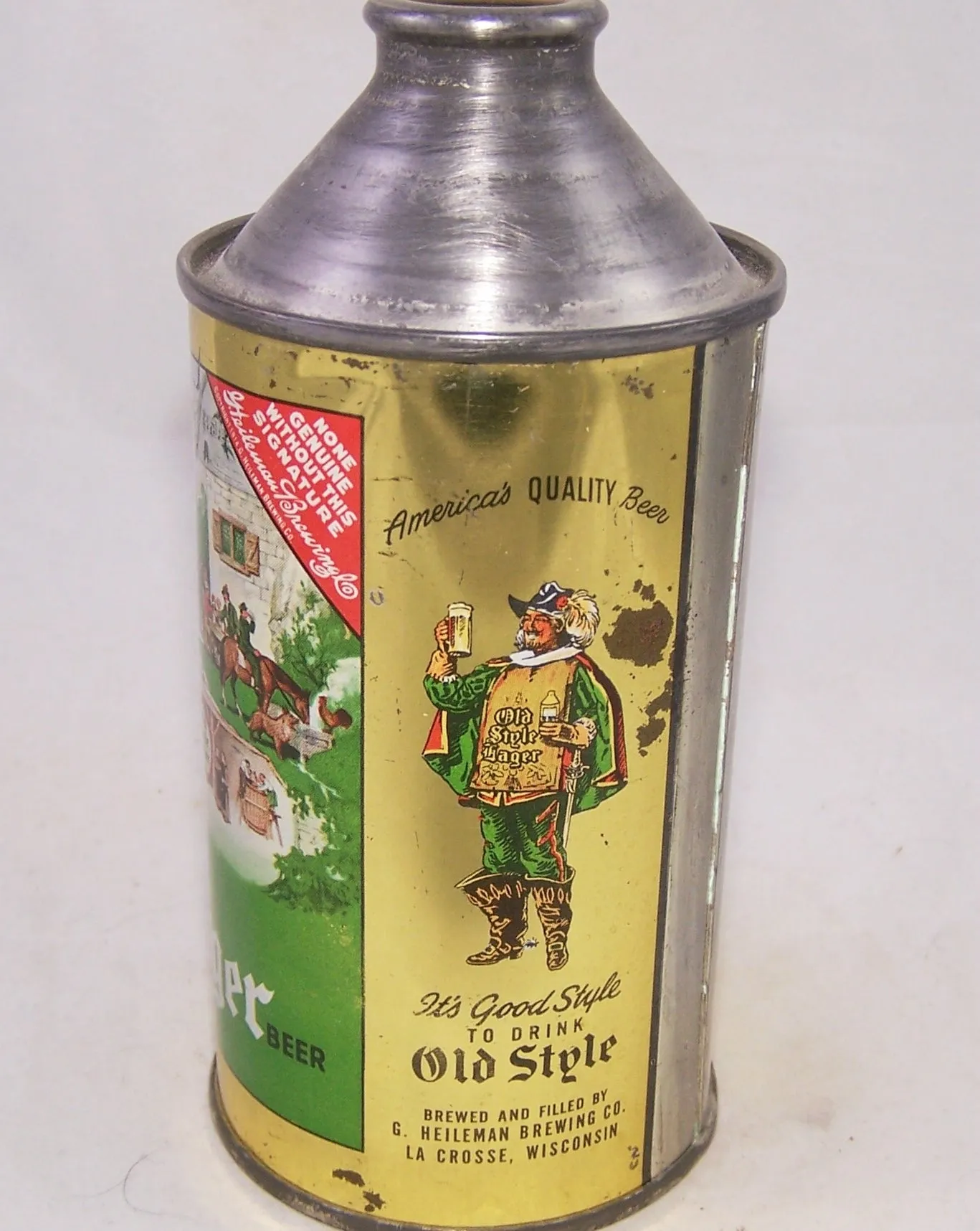 Old Style Lager Beer, USBC 177-28, Grade 1 Sold on 03/05/18