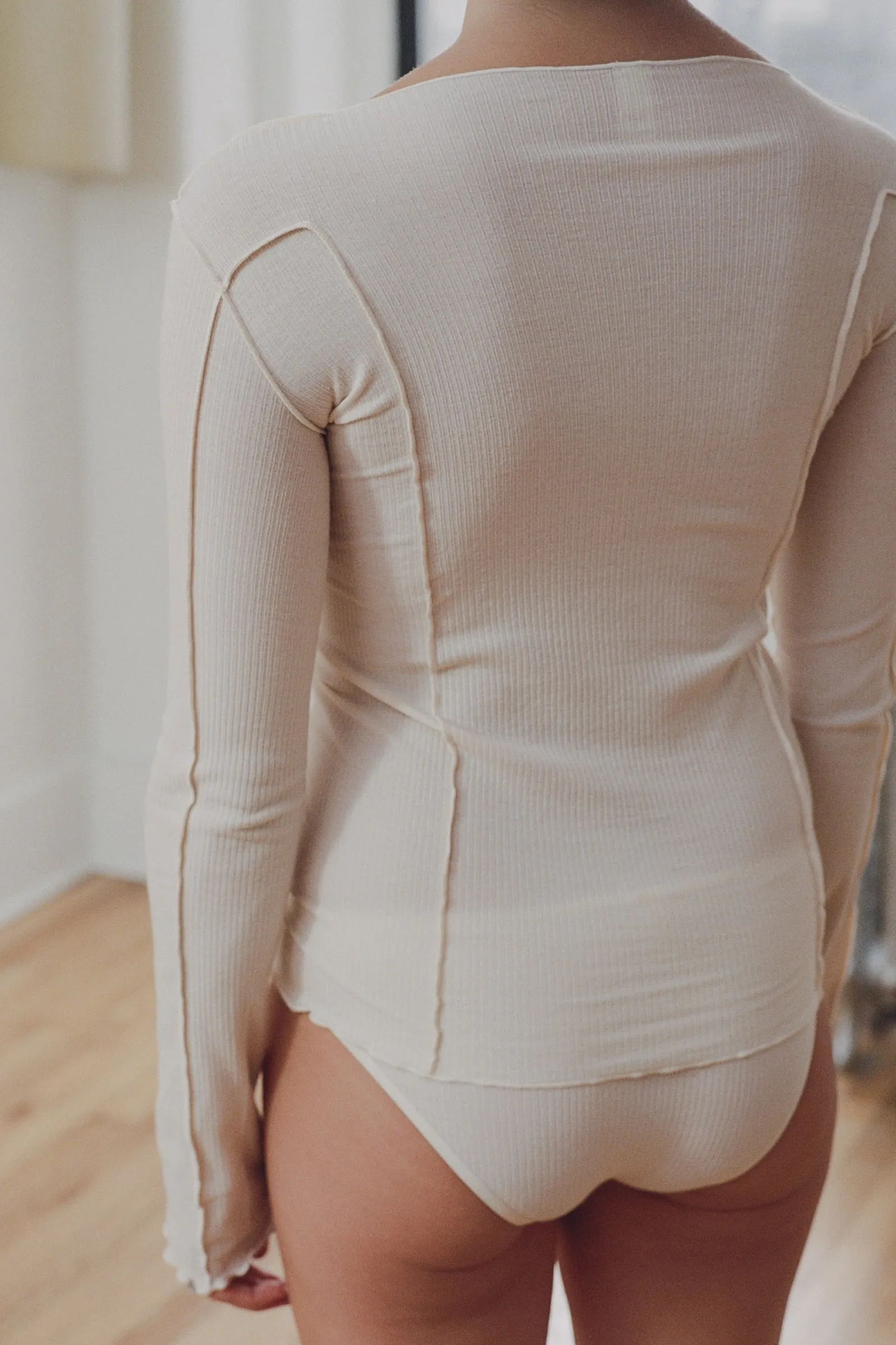 Omato Long Sleeve Tee, Off White