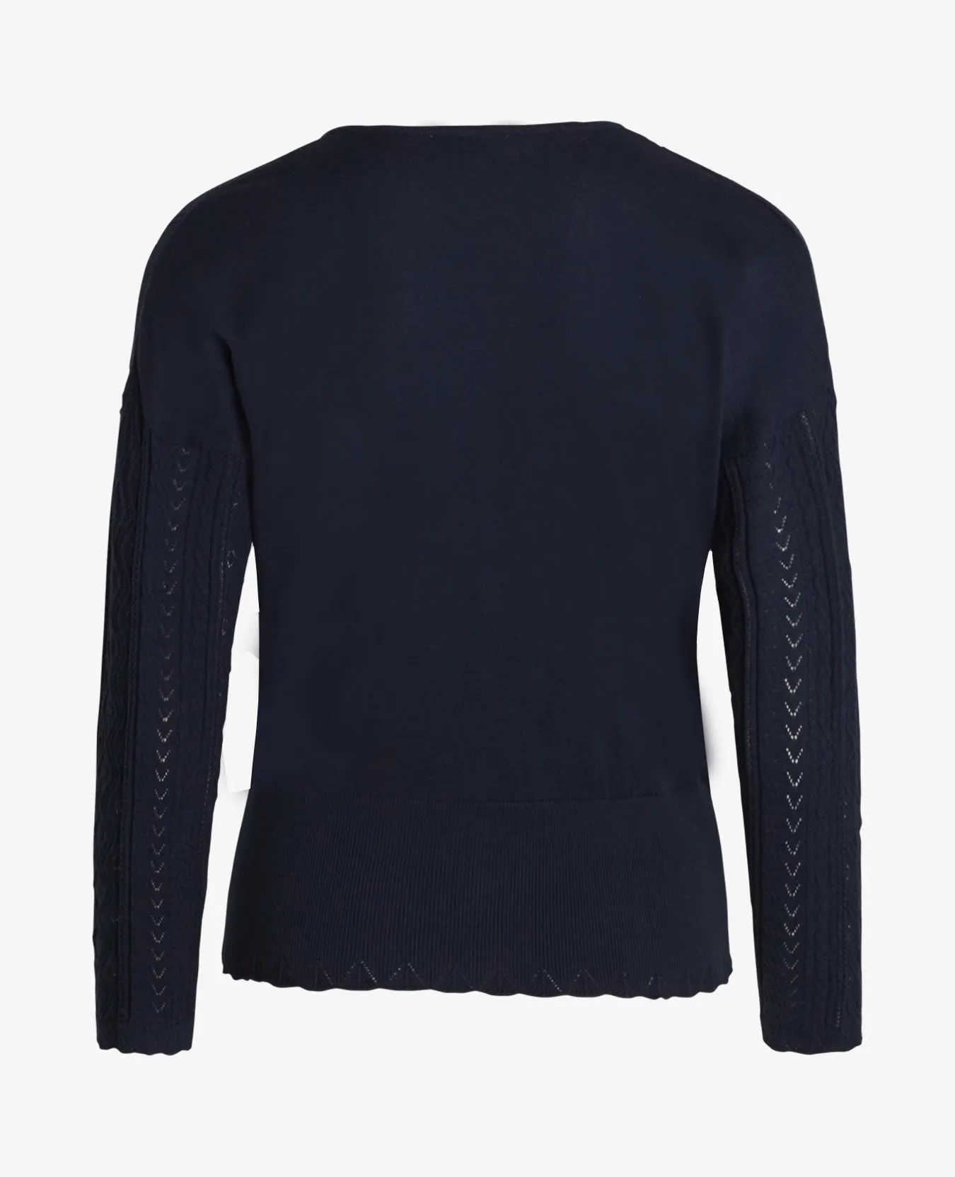 ORGANIC COTTON KNIT CARDIGAN