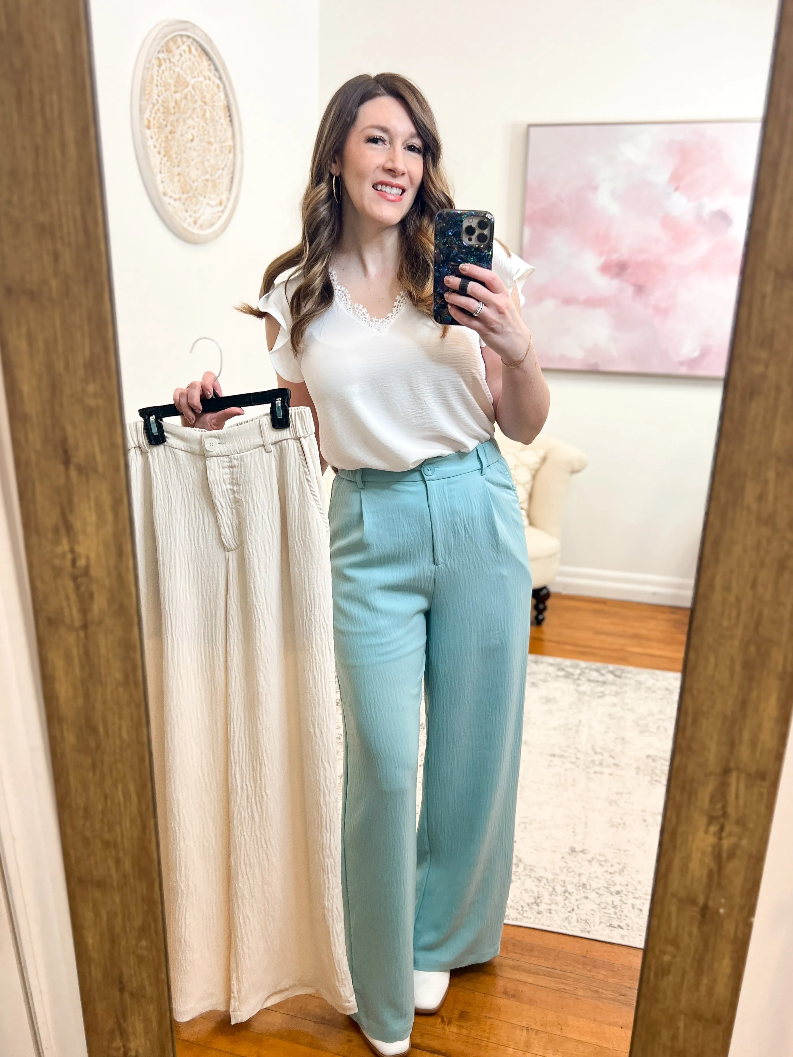 Pamela High-Waist Trousers FINAL SALE