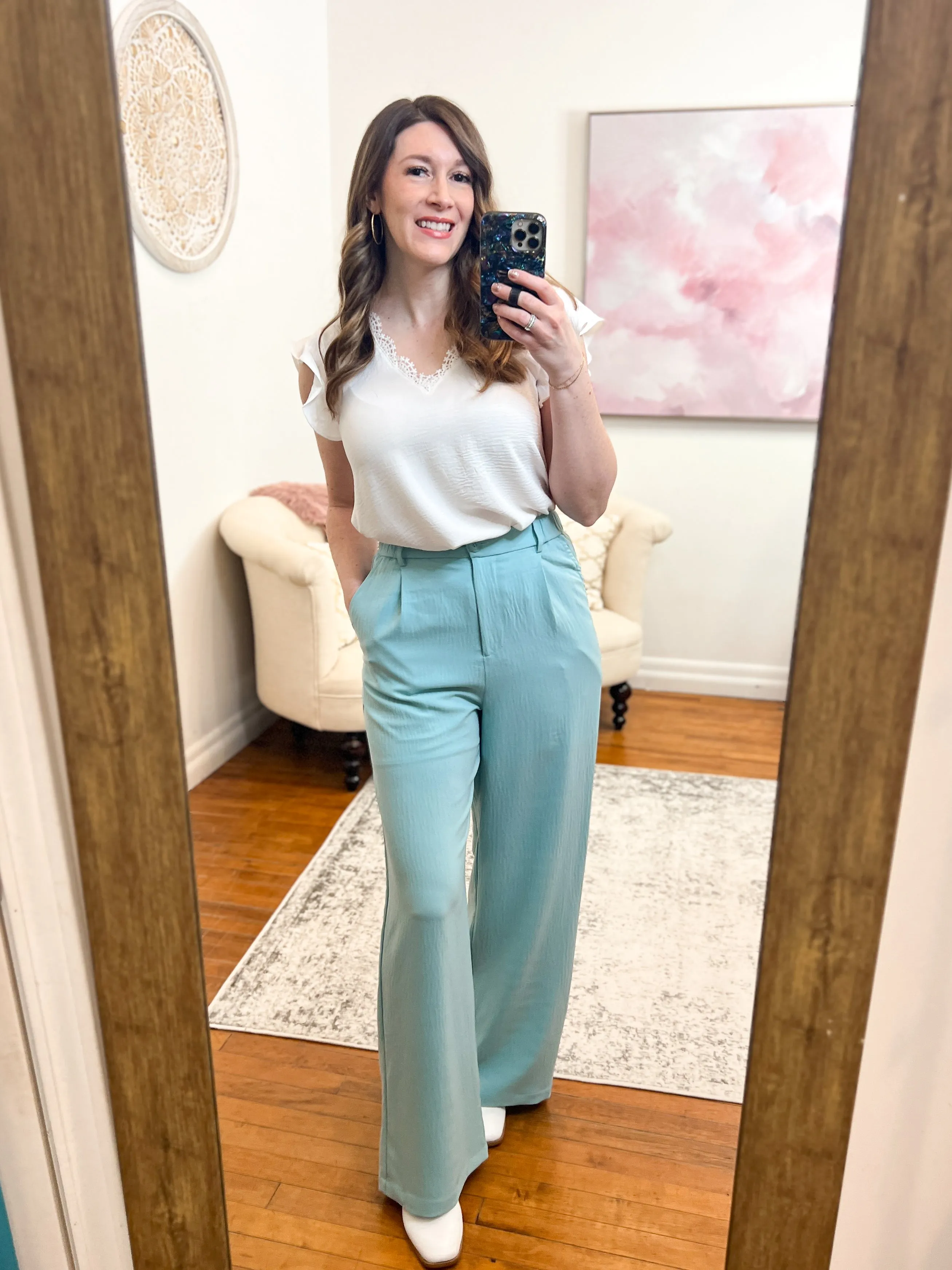 Pamela High-Waist Trousers FINAL SALE
