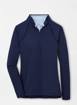 Peter Millar Womens Sugar Stripe Perth Layer - NAVY