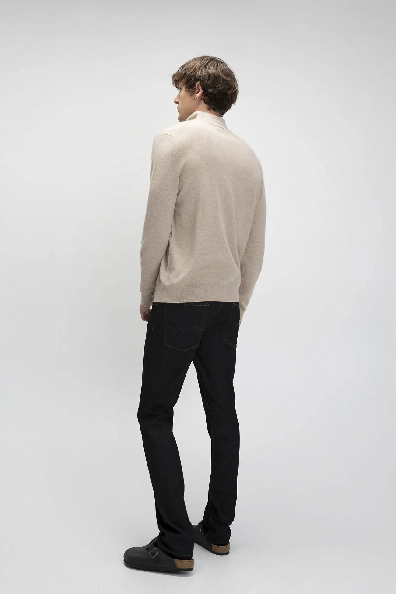 PHILLIP QUARTER-ZIP CASHMERE SWEATER