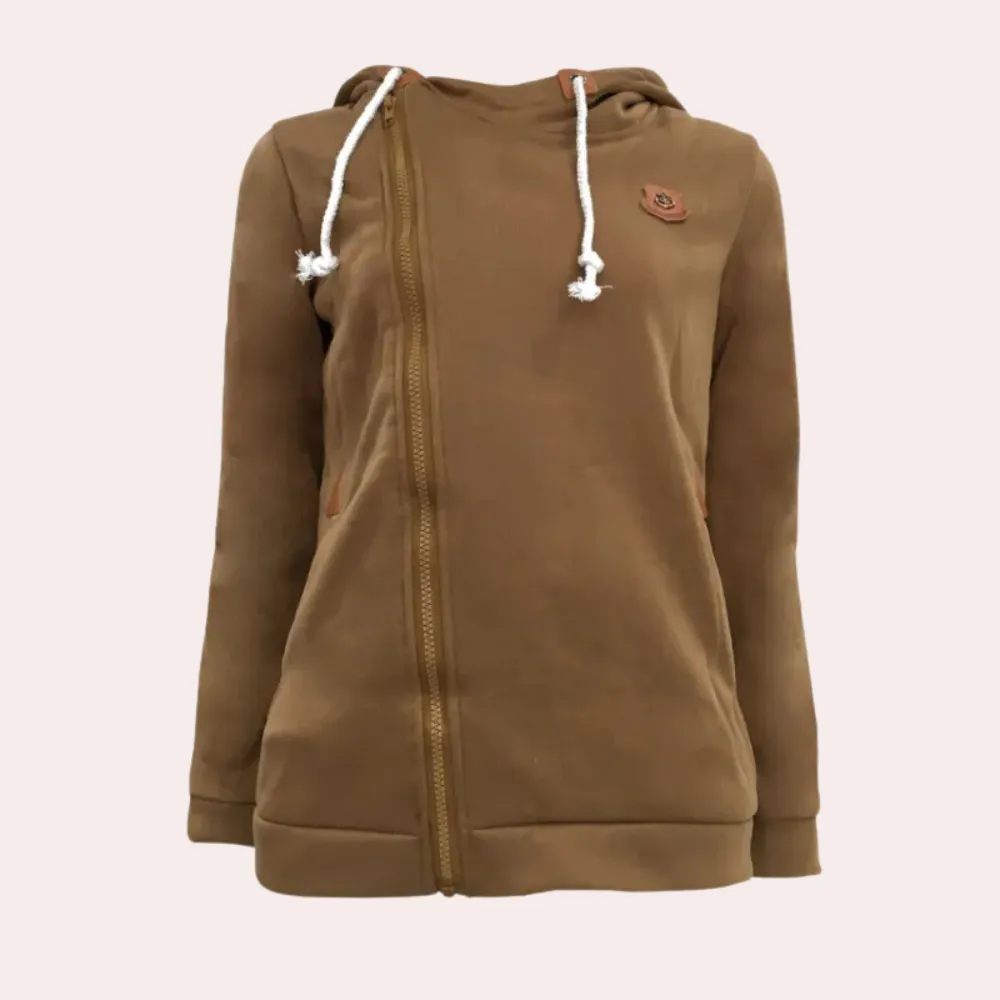 Pullover mit Reißverschluss für Frauen
