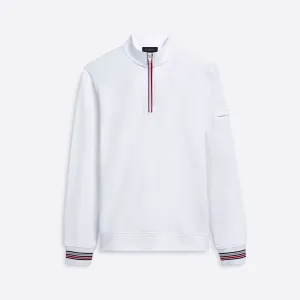 Quarter Zip Mock Neck Sweatshirt