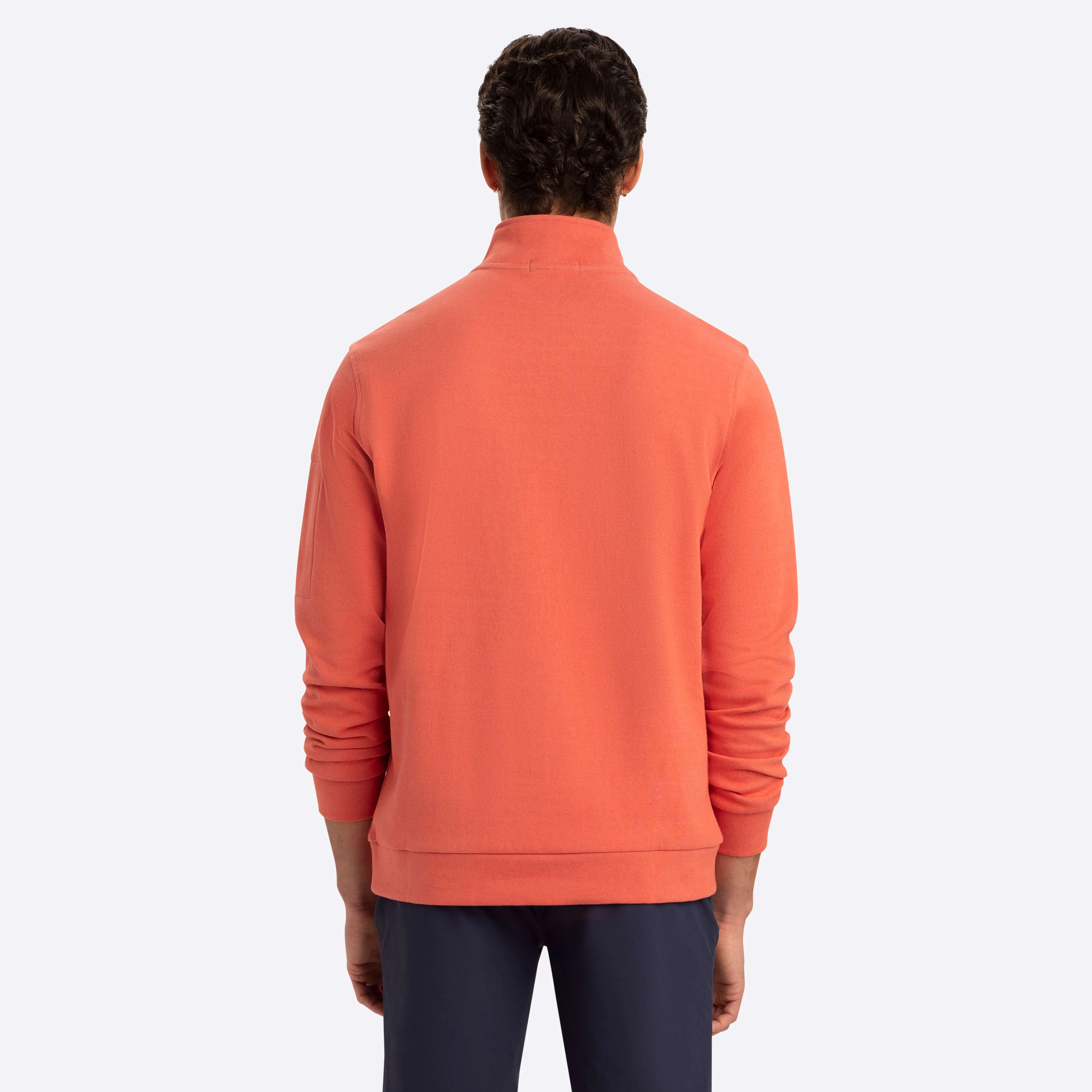 Quarter Zip Mock Neck