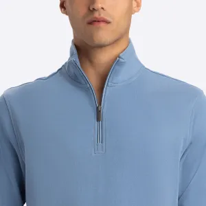 Quarter Zip Mock Neck