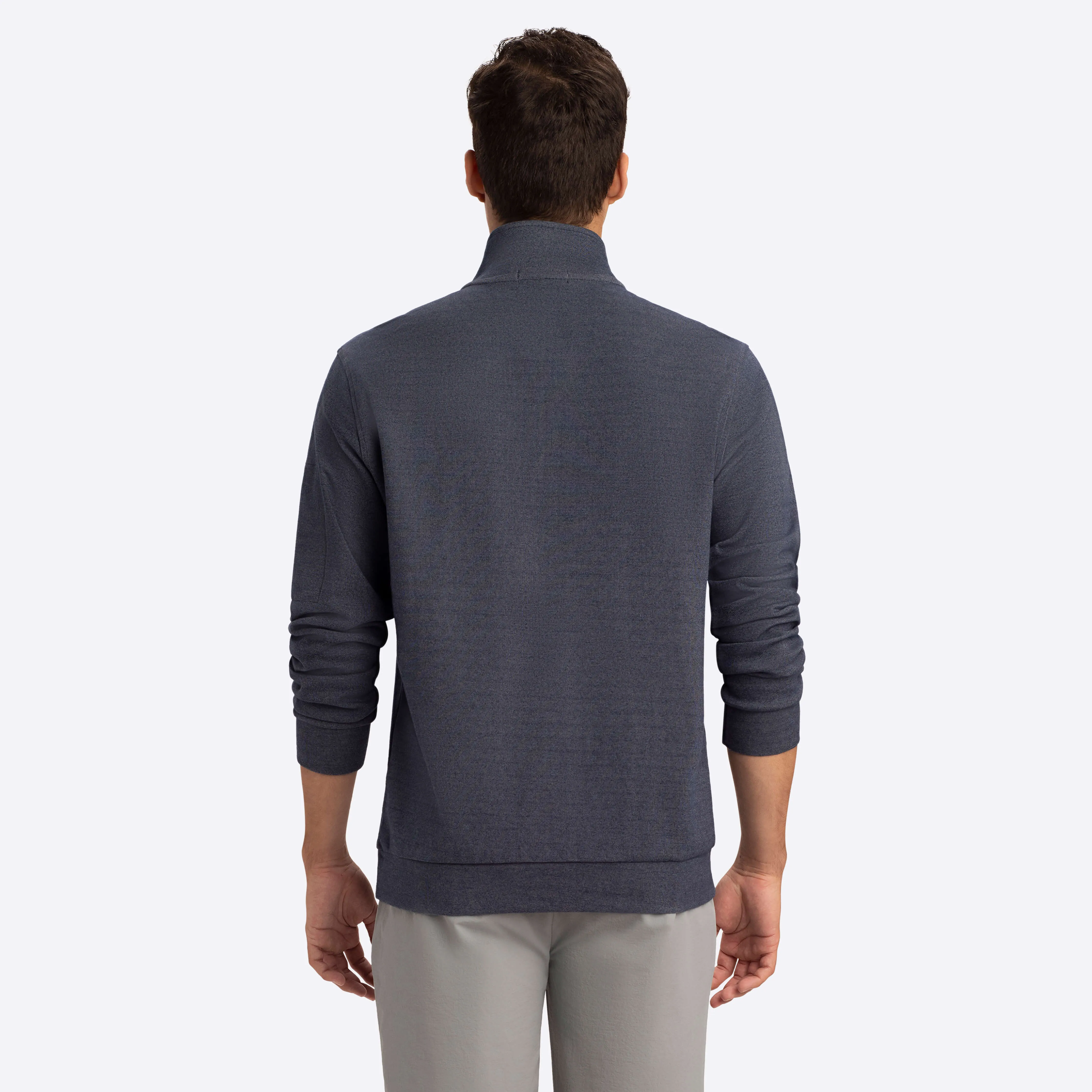 Quarter Zip Mock Neck