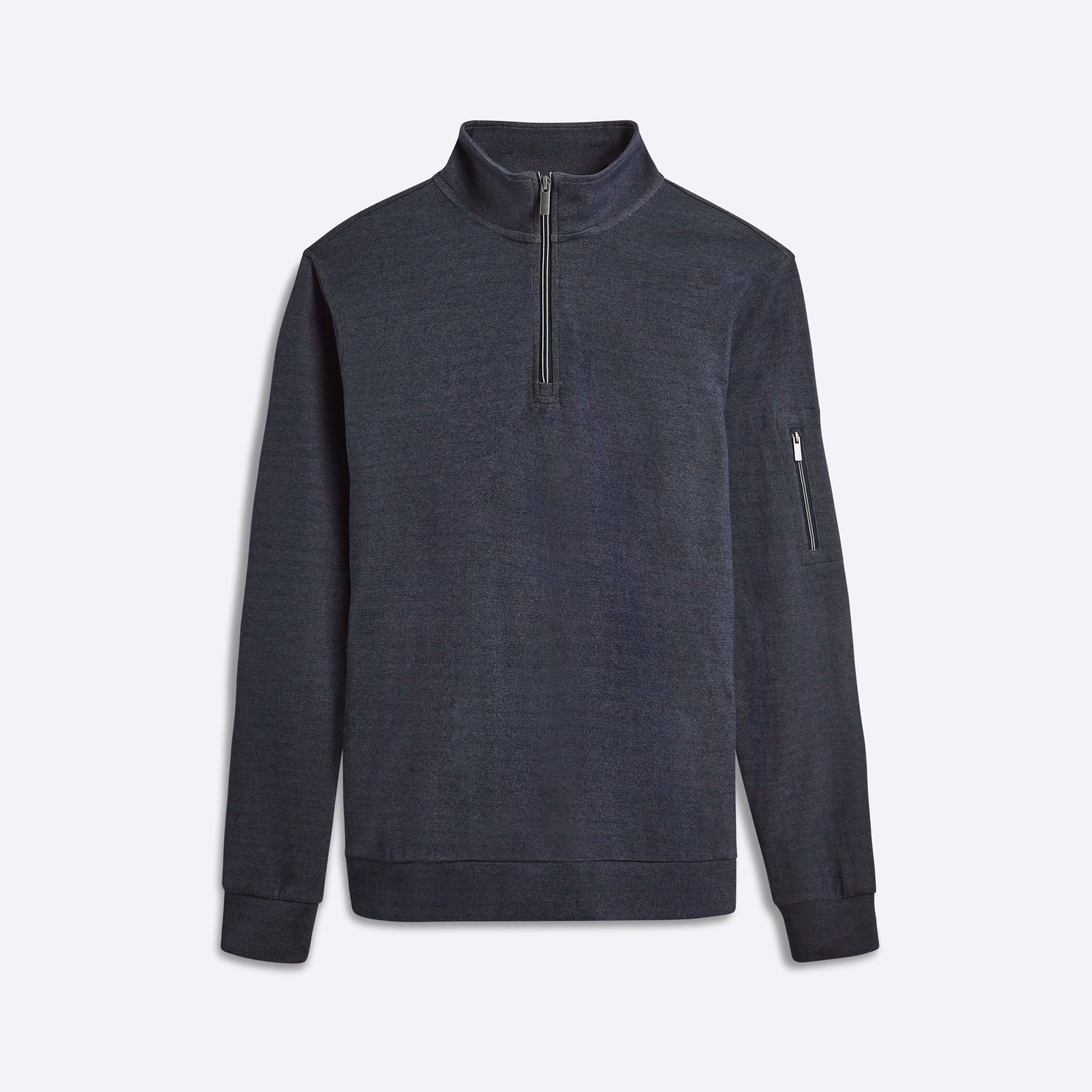 Quarter Zip Mock Neck
