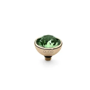 Qudo Bottone 10mm Gold Topper - Erinite