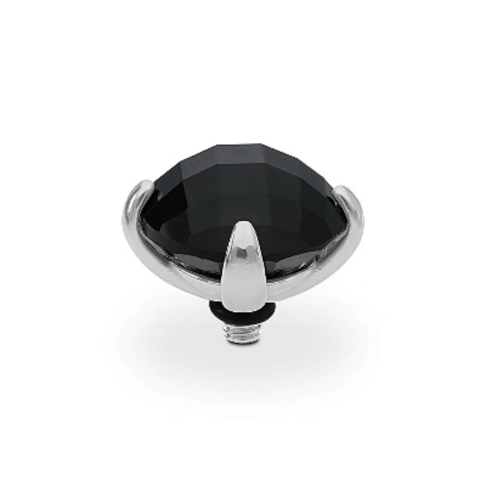Qudo Seano 13mm Silver Topper - Jet