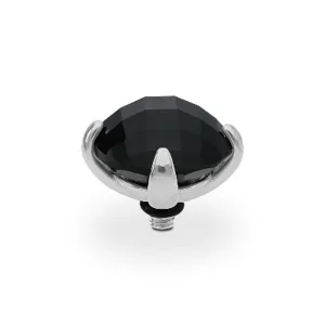 Qudo Seano 13mm Silver Topper - Jet