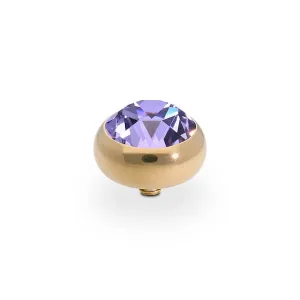 Qudo Sesto 10mm Gold Topper - Violet