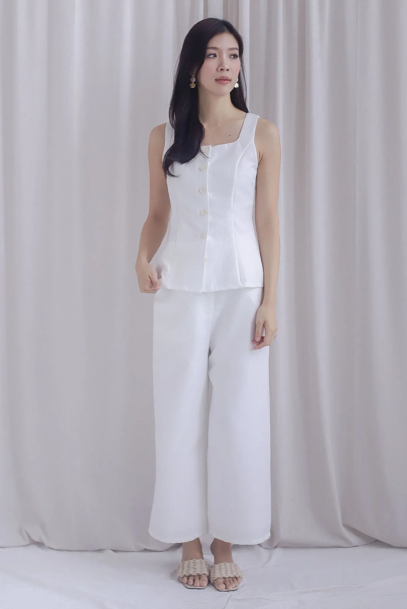 Raquel Trousers In White