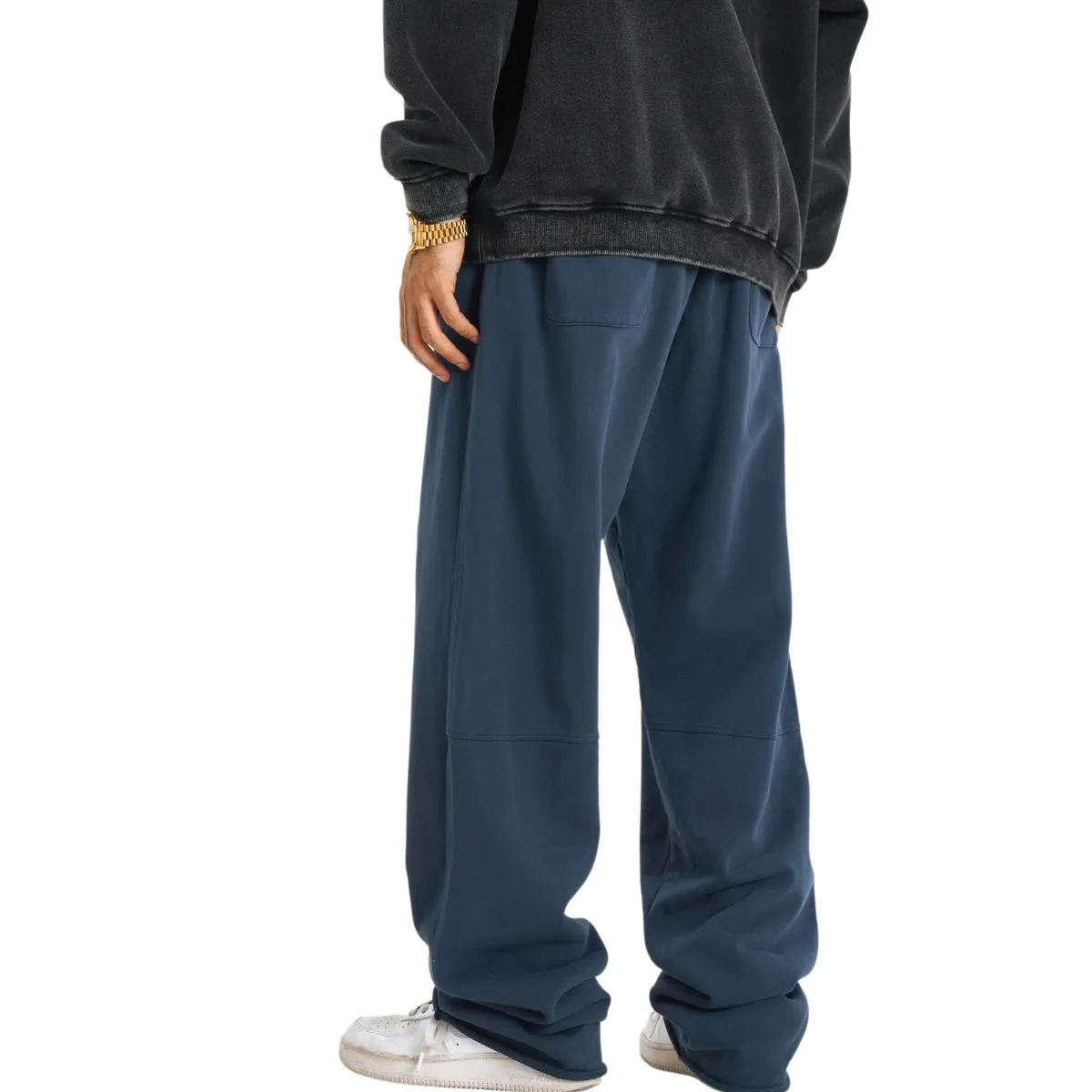 Raw Edge Relaxed fit Sweatpants