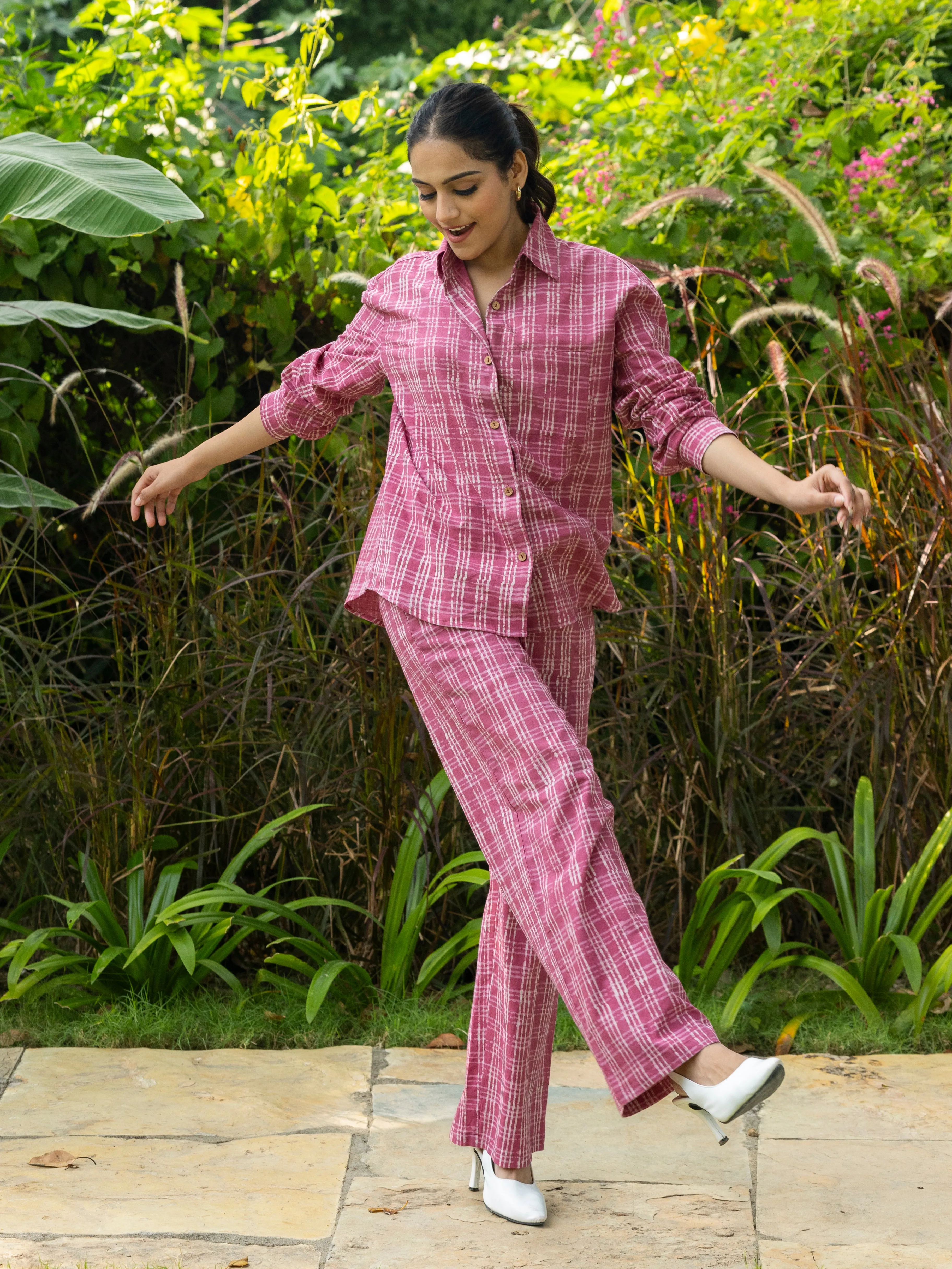 Relaxed Fit Shirt & Trousers Co-ord