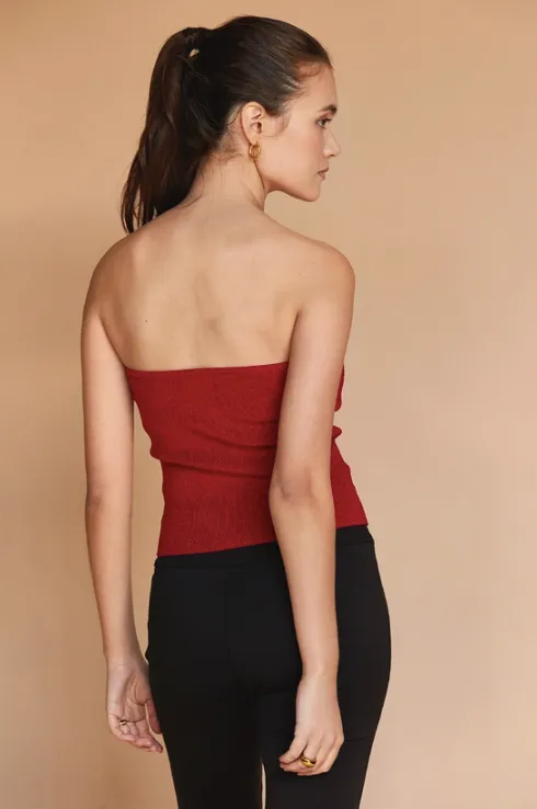 Rey Ribbed Tube Top