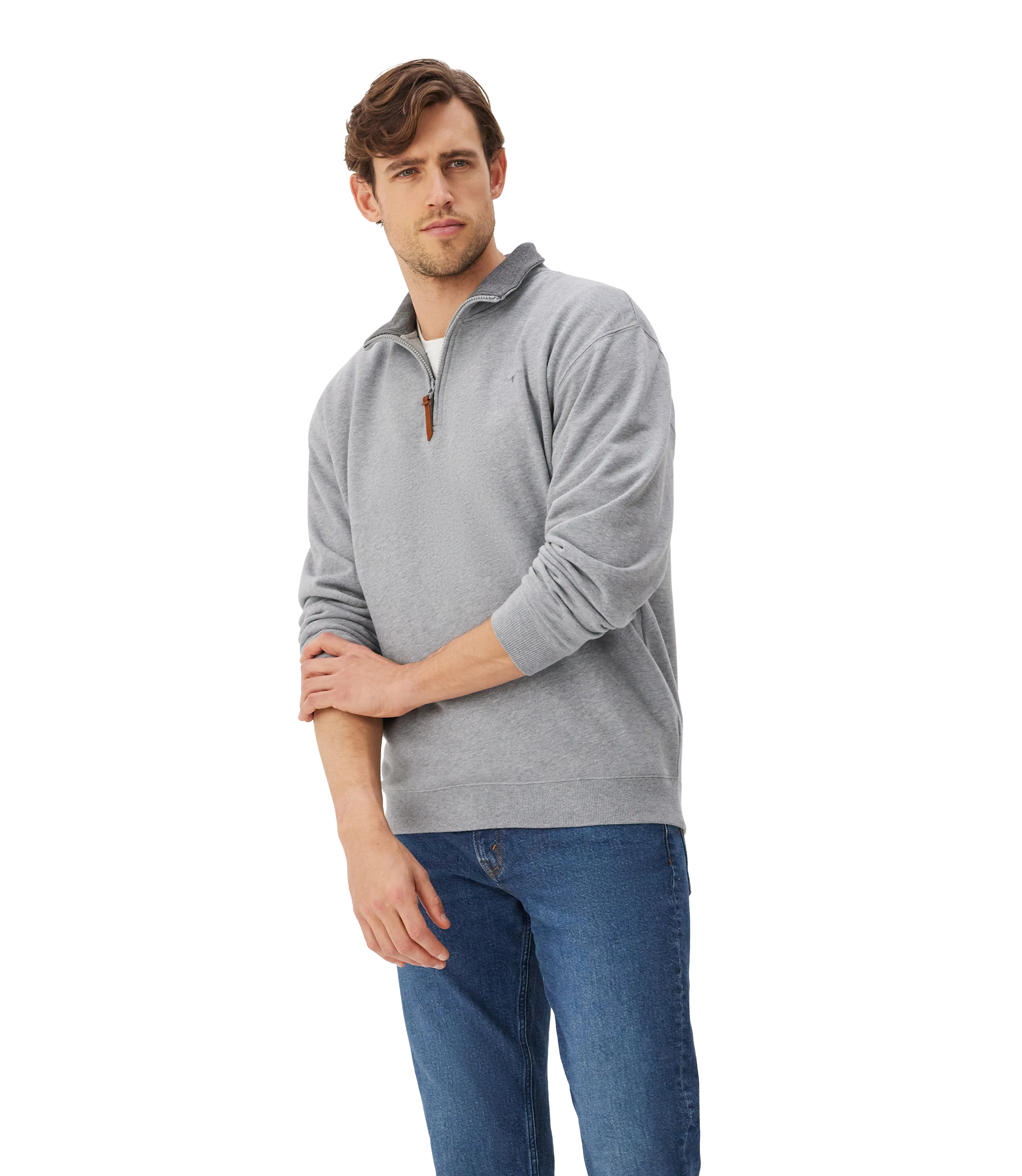 R.M. Williams Mulyungarie Fleece - Grey Marle