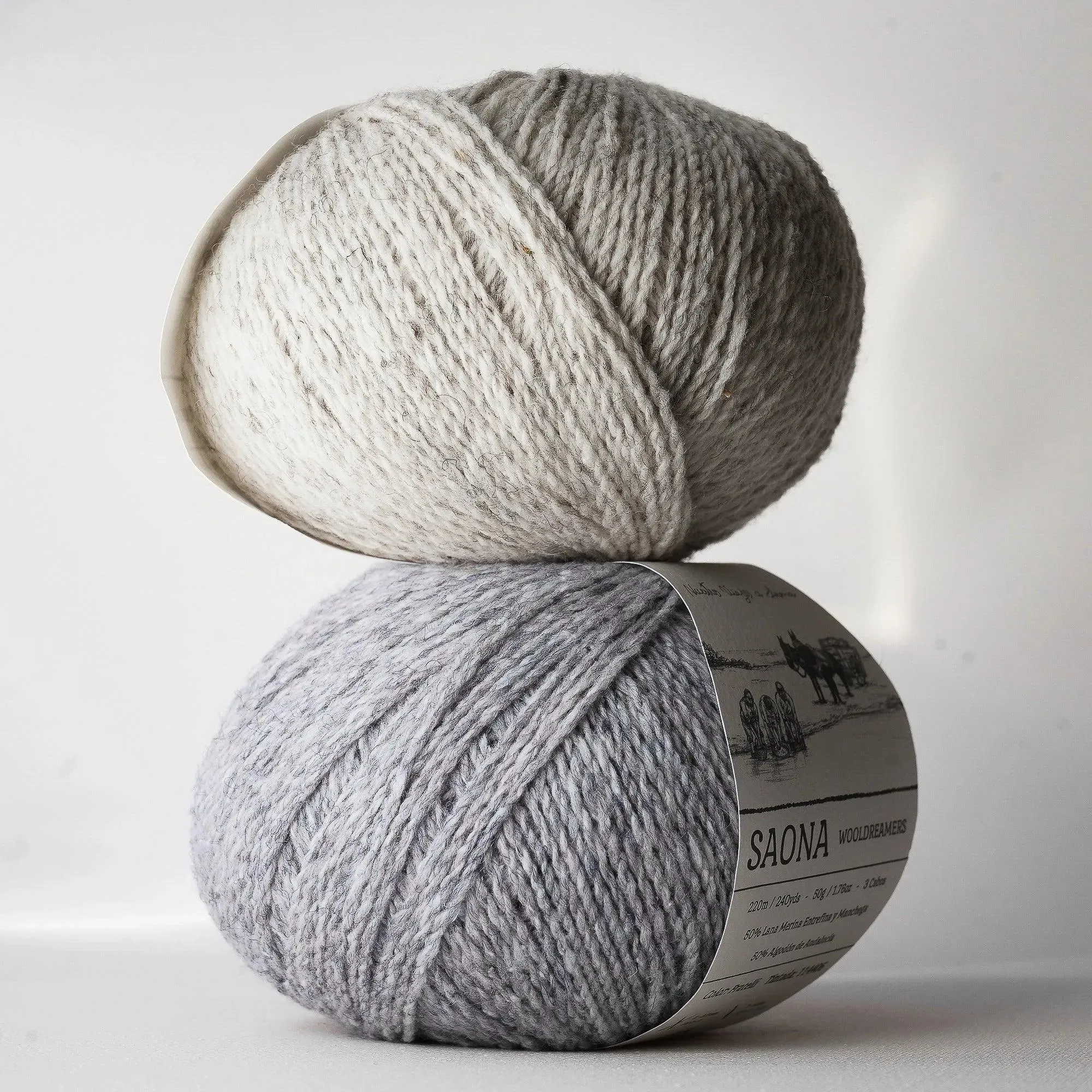 Saona - Cotton/Wool Fingering Weight Yarn